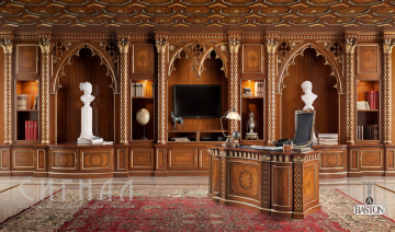 Мебель для кабинета в готическом стиле